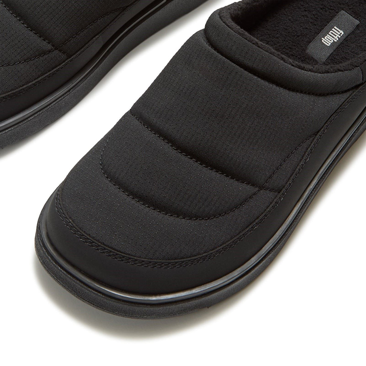 Fitflop Gen-FF Padded Polyester Women's All Black Mules