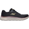 Skechers GO WALK Flex Textile Men's Black/Multi Trainers