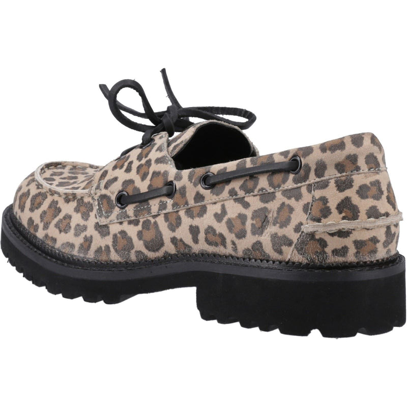 Hush Puppies Geri Suede Women's Leopard Loafers