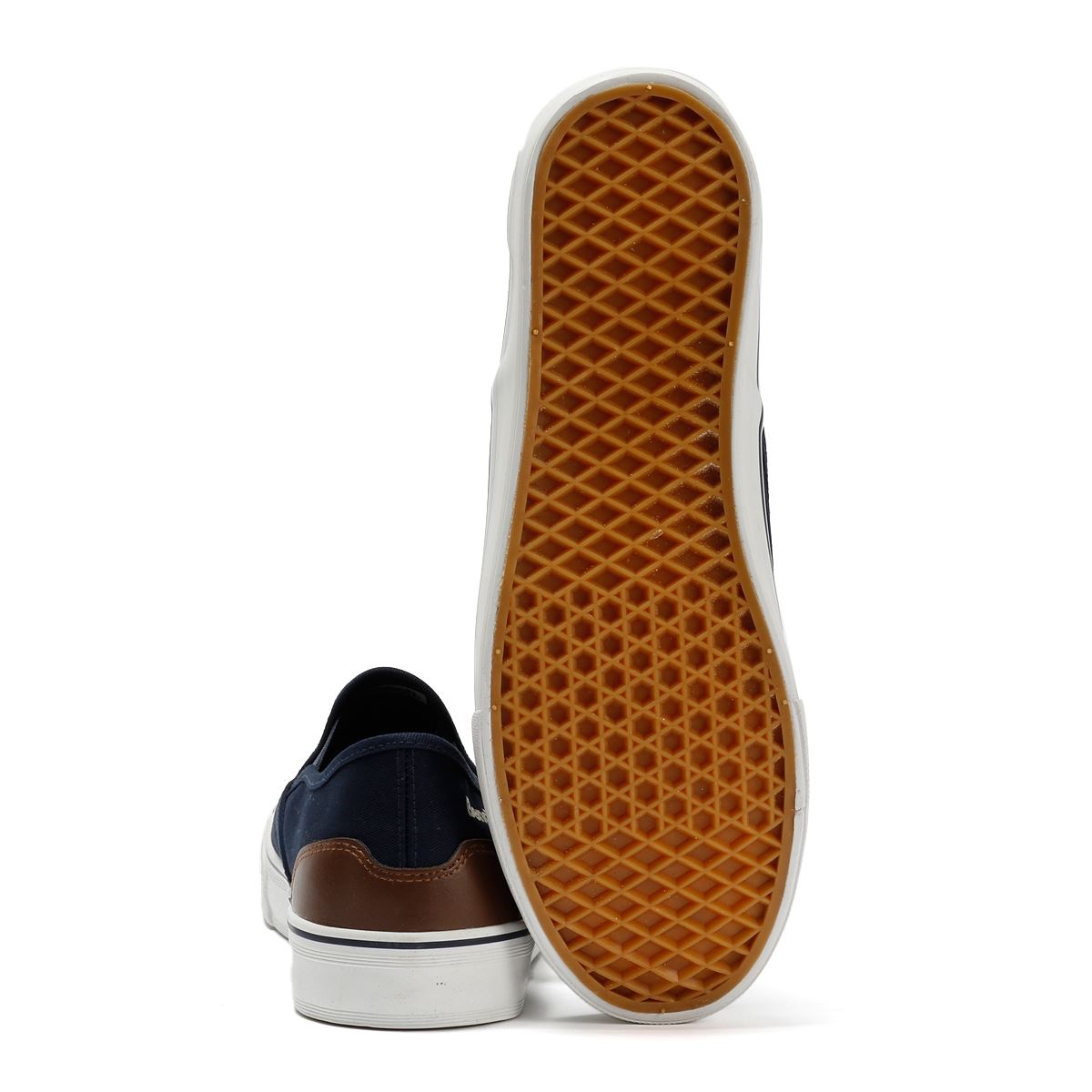 Bench Dalton Canvas Slip On Men's Navy Trainers
