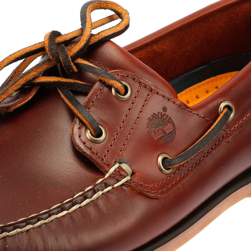 Timberland Classic 2 Eye Men's Rootbeer Boat Shoes