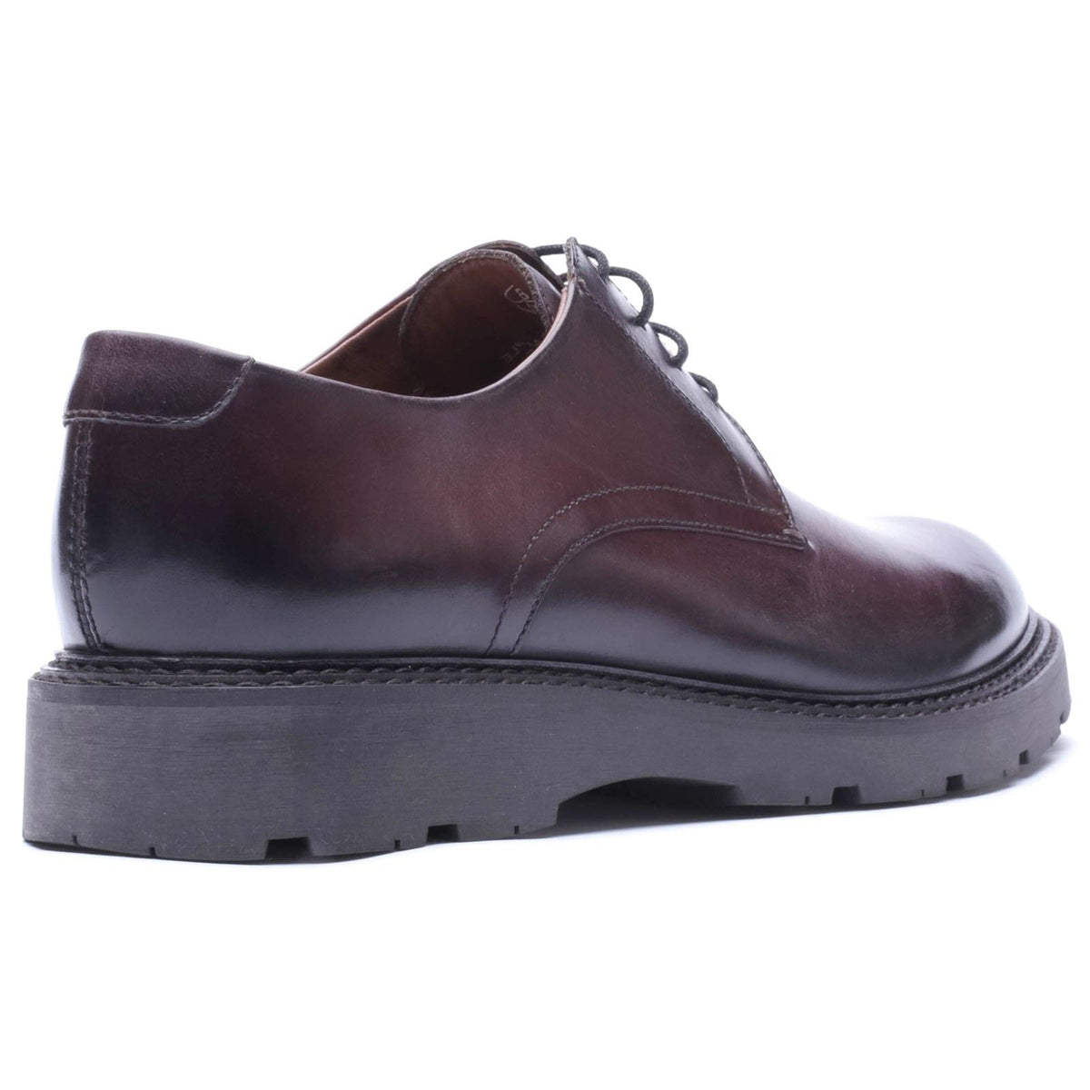 Base London Vector Leather Men's WASHED BROWN Lace-Up Shoes