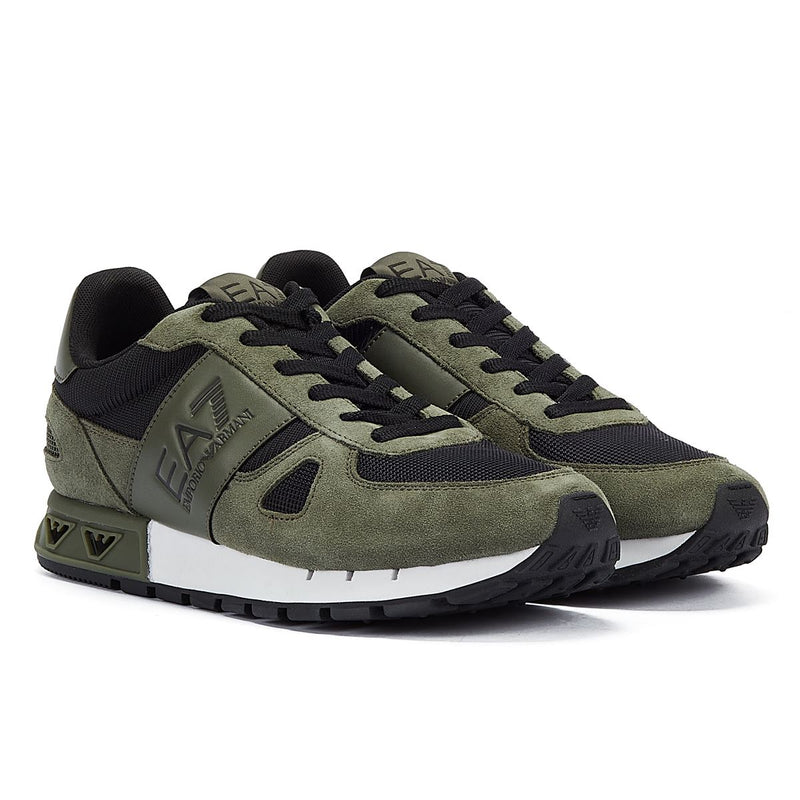 EA7 Legacy Men's Green Trainers