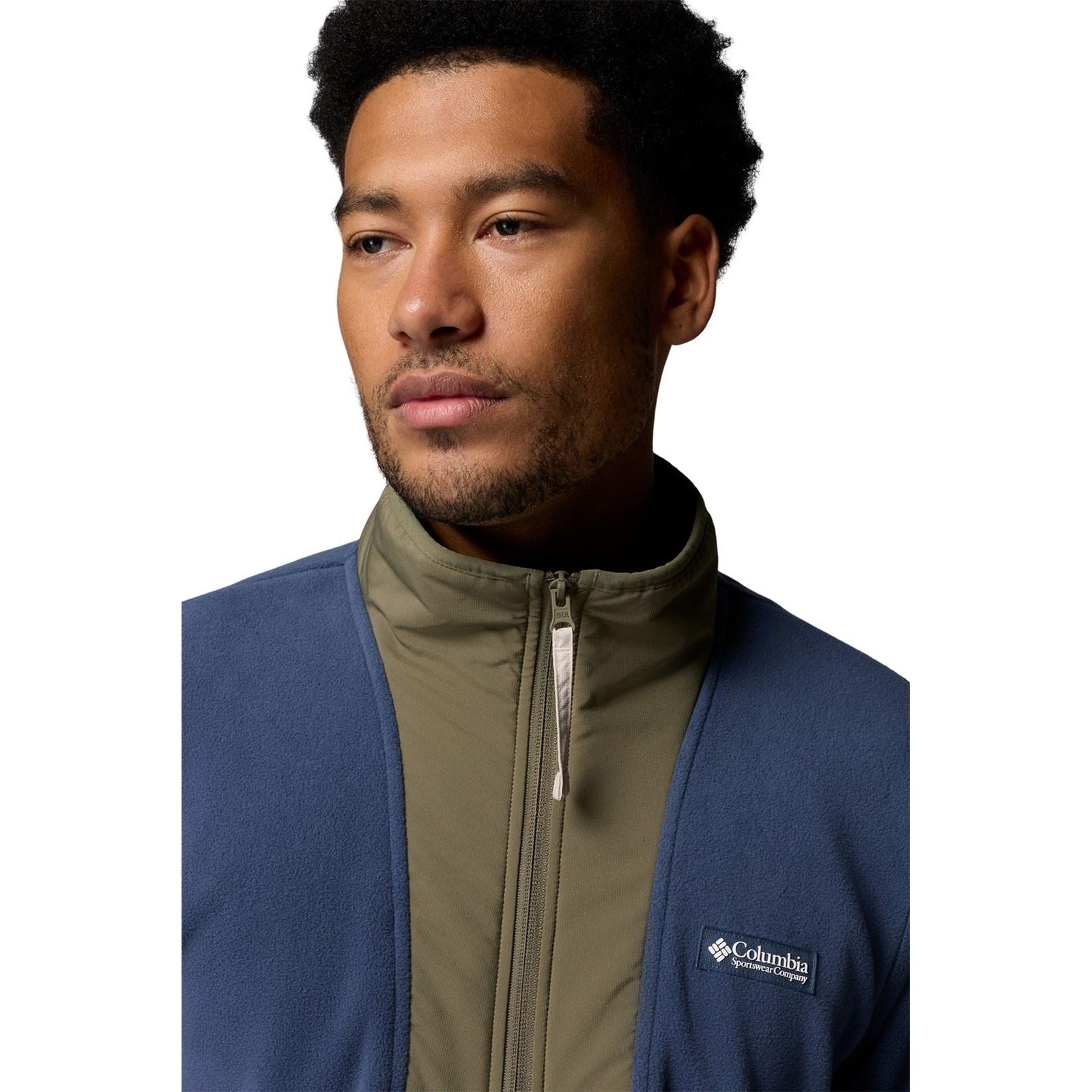 Columbia Sequoia Grove Full Zip Men's Blue Fleece Jacket