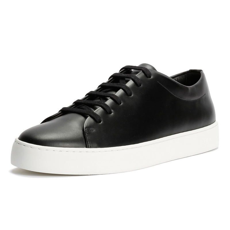 JAK Royal Leather Men's Black Trainers