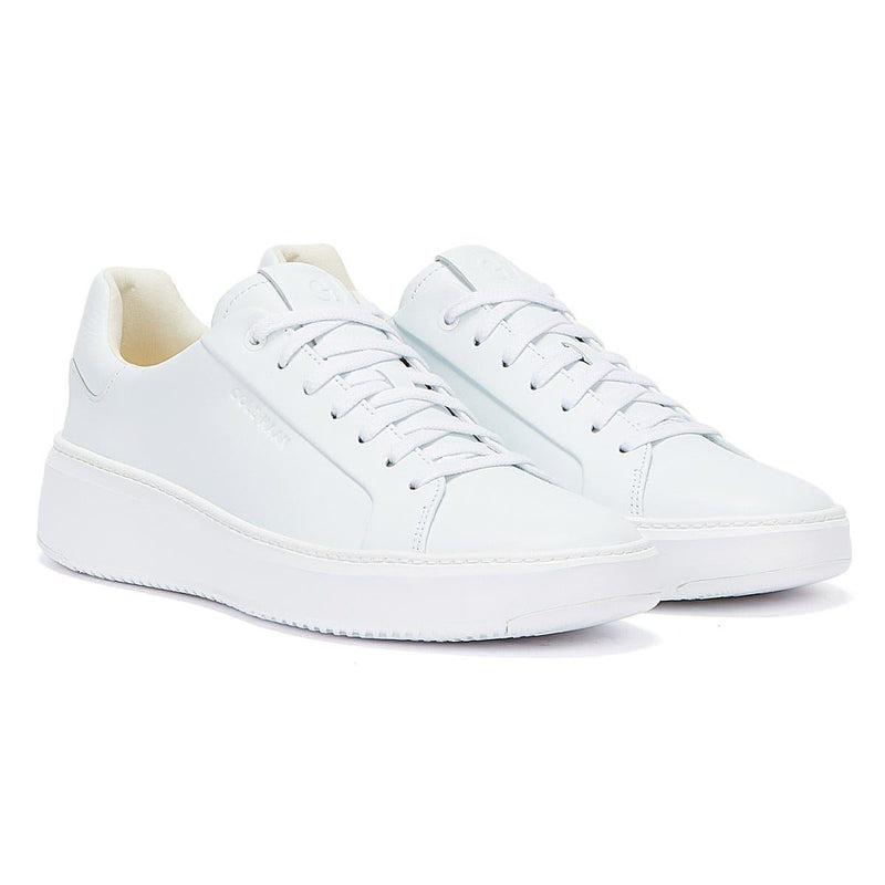 Cole Haan Grandprø Topspin Leather Men's Optic White Trainers