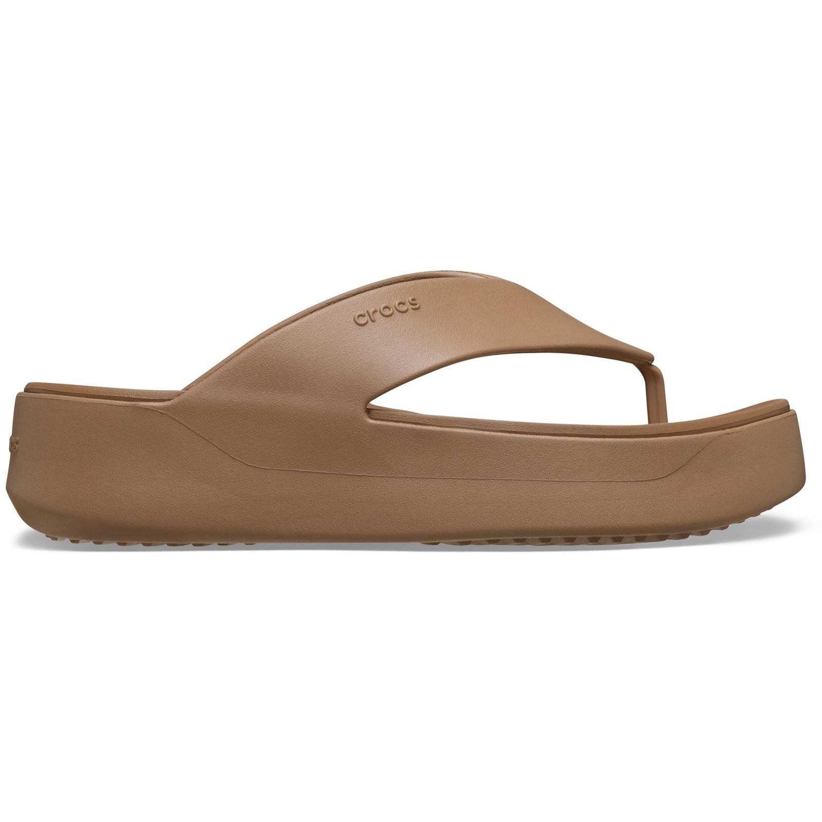 Crocs Getaway Platform EVA Women's Milk Chocolate Sandals