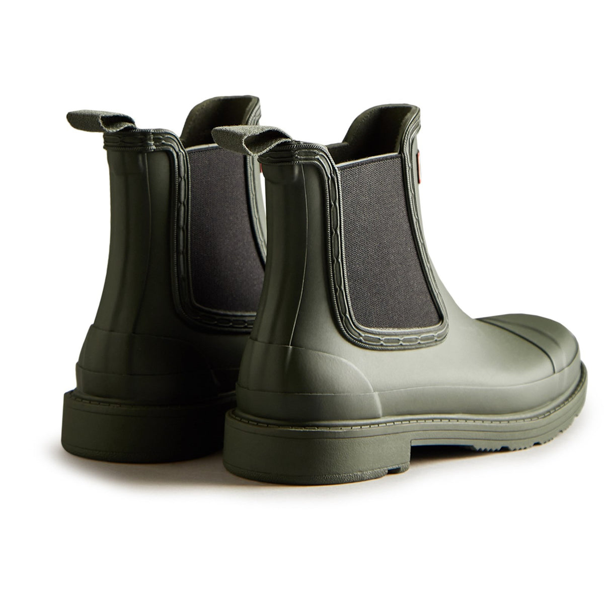 WFS1018RMA-DOV Commando Chelsea Boots Female Green