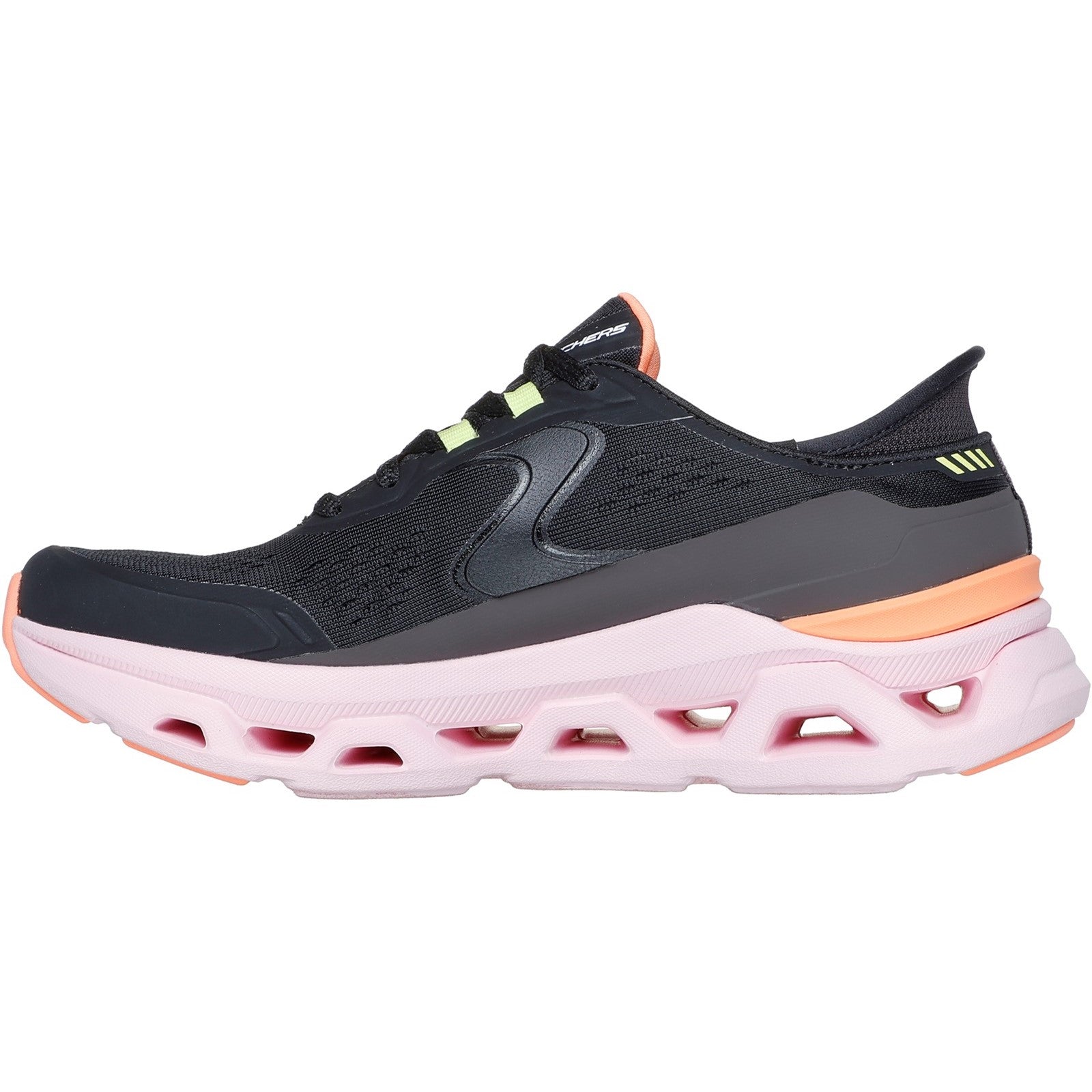 Skechers Womens Glide-Step Altus 150510-BKMT Black/Multi Lace Up Shoe