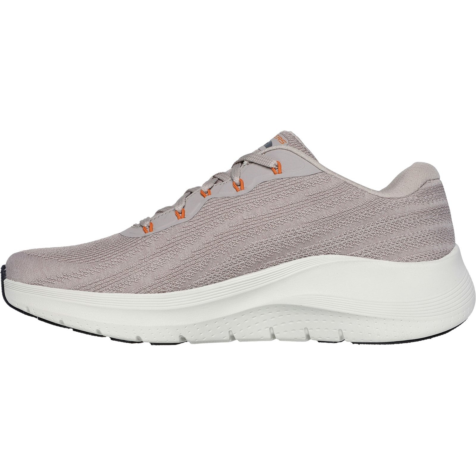 Skechers Mens Arch Fit 2.0 Road Wave 232701WW-TPOR Taupe/Orange Slip On Shoe