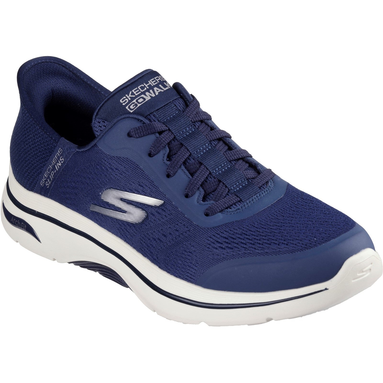 Skechers Mens Arch Fit 2.0 Simplicity 2 216602-NVY Navy Lace Up Shoe