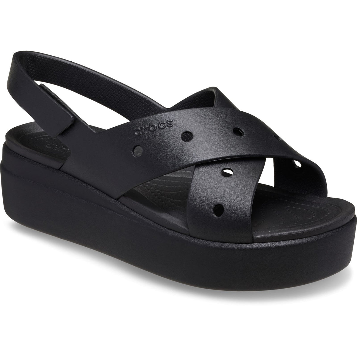 Crocs Brooklyn 4U EVA Women's Black Sandals