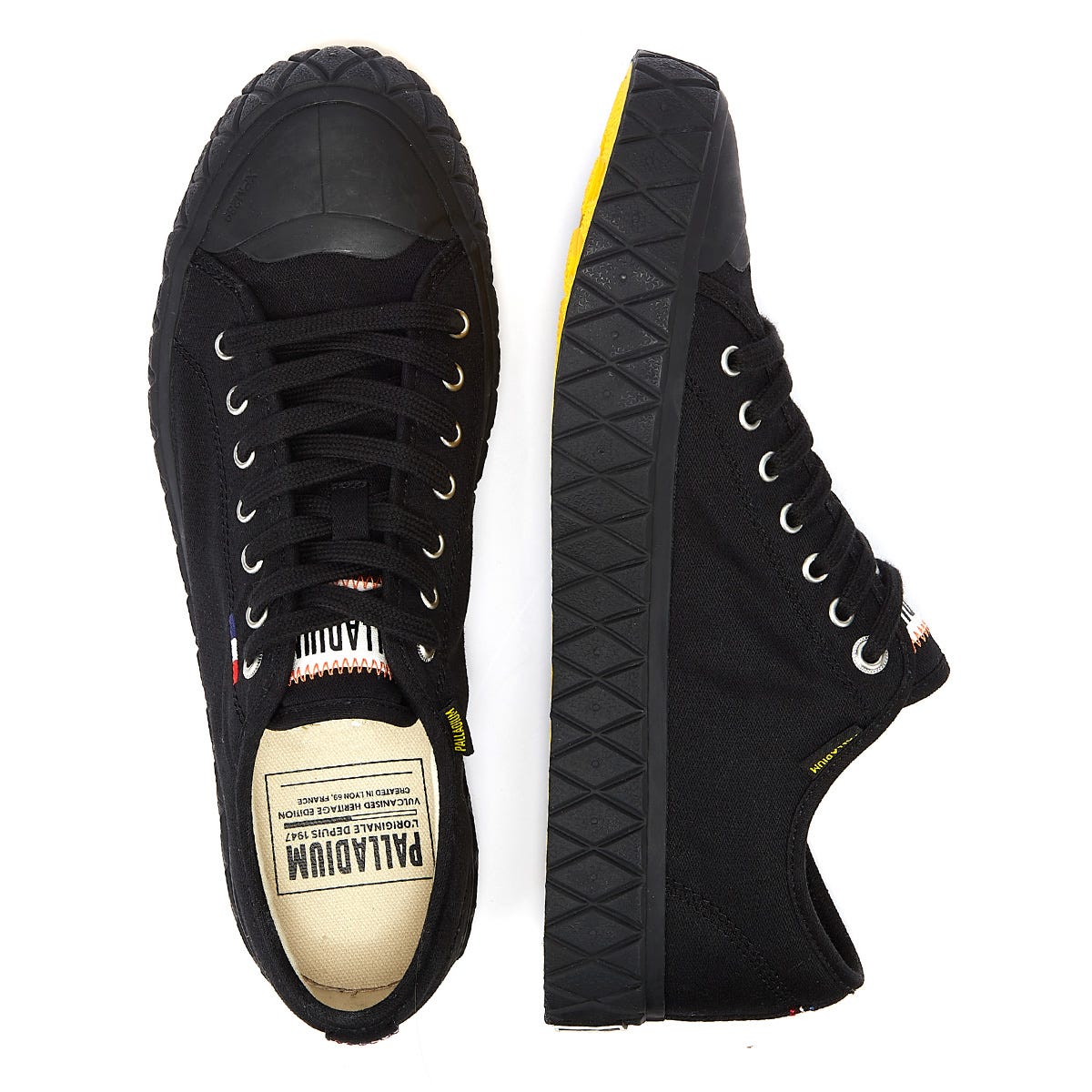 Palladium Ace Star Black Trainers