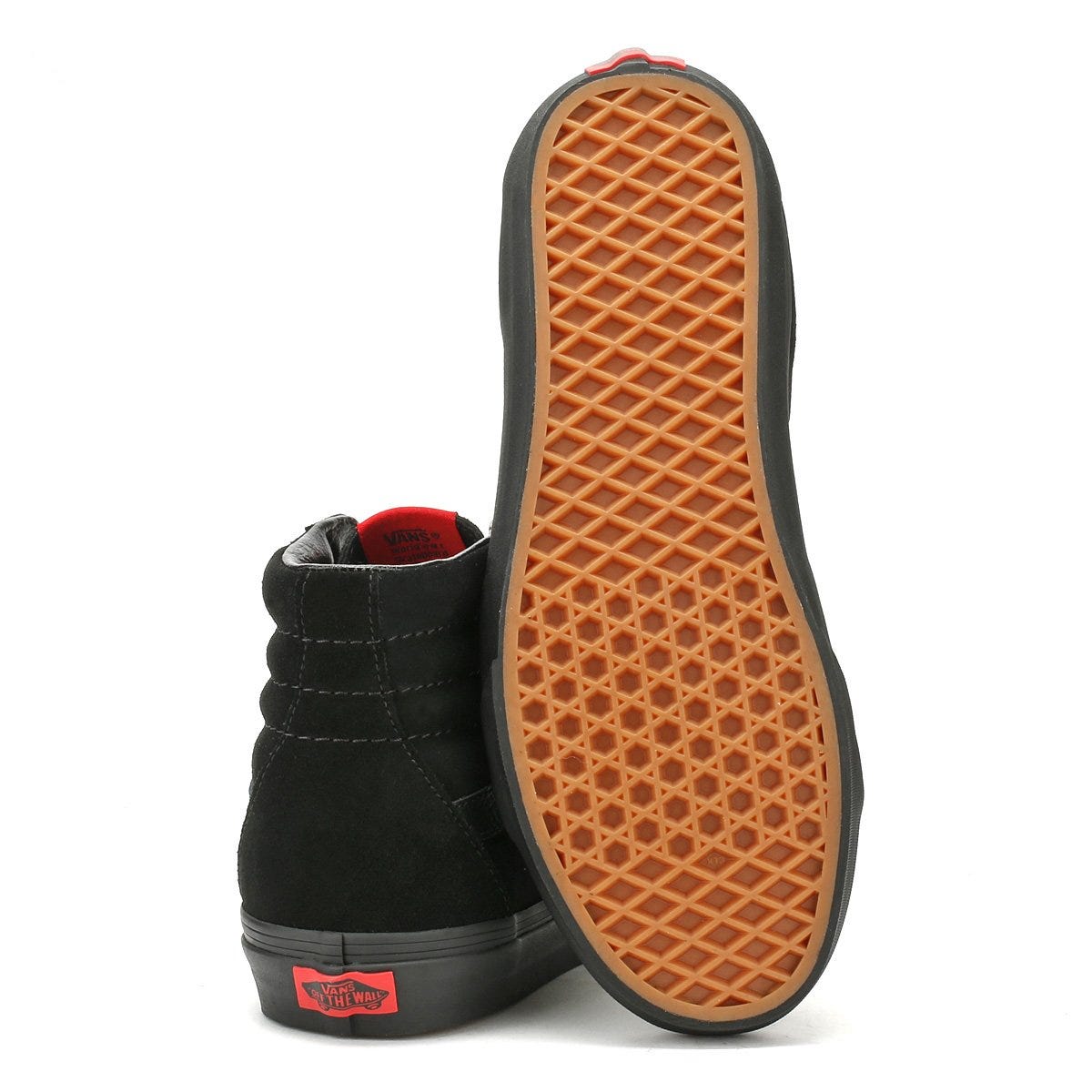 Vans SK8-Hi Suede Womens Black Trainers