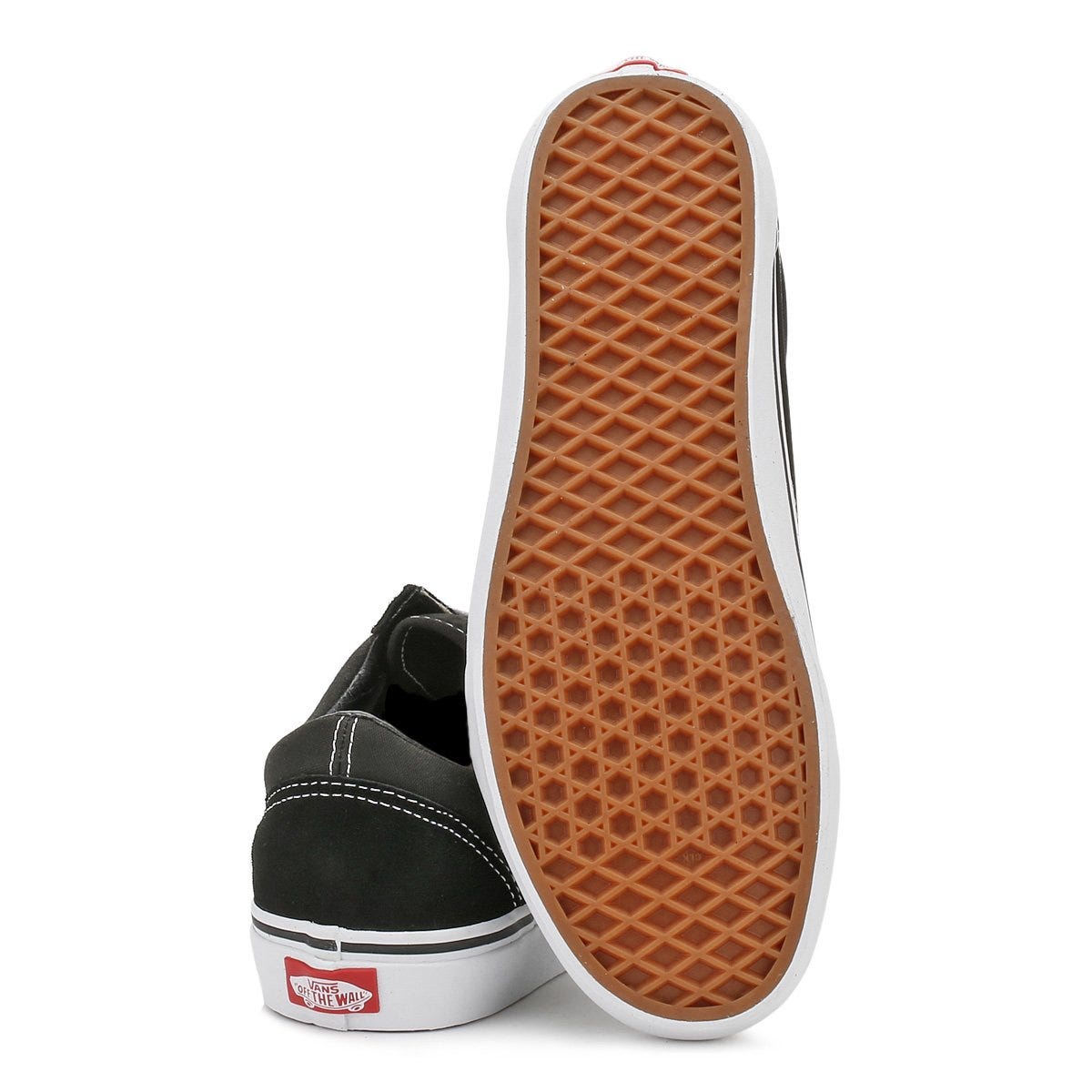 Vans Old Skool Womens Black / White Canvas Trainers