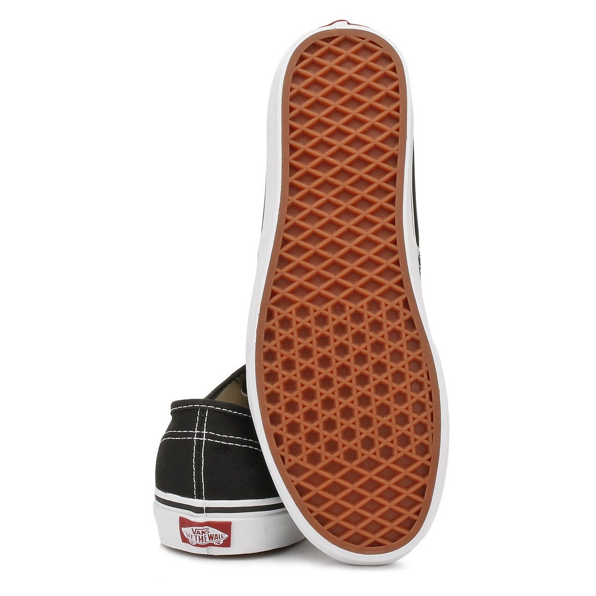 Vans Authentic Black / White Canvas Trainers