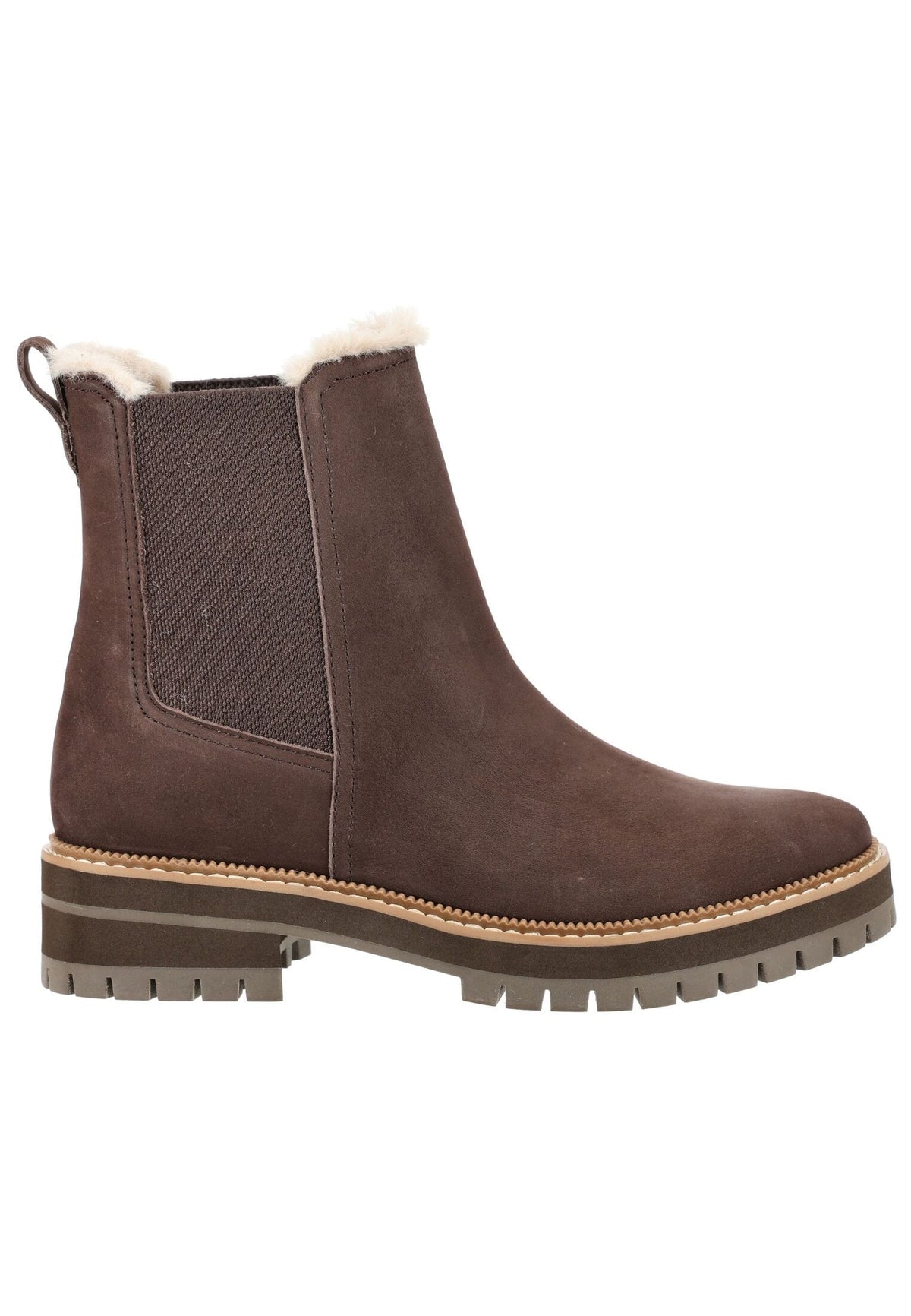 TOMS Bennet Nubuck Women's Chocolate Brown Boots