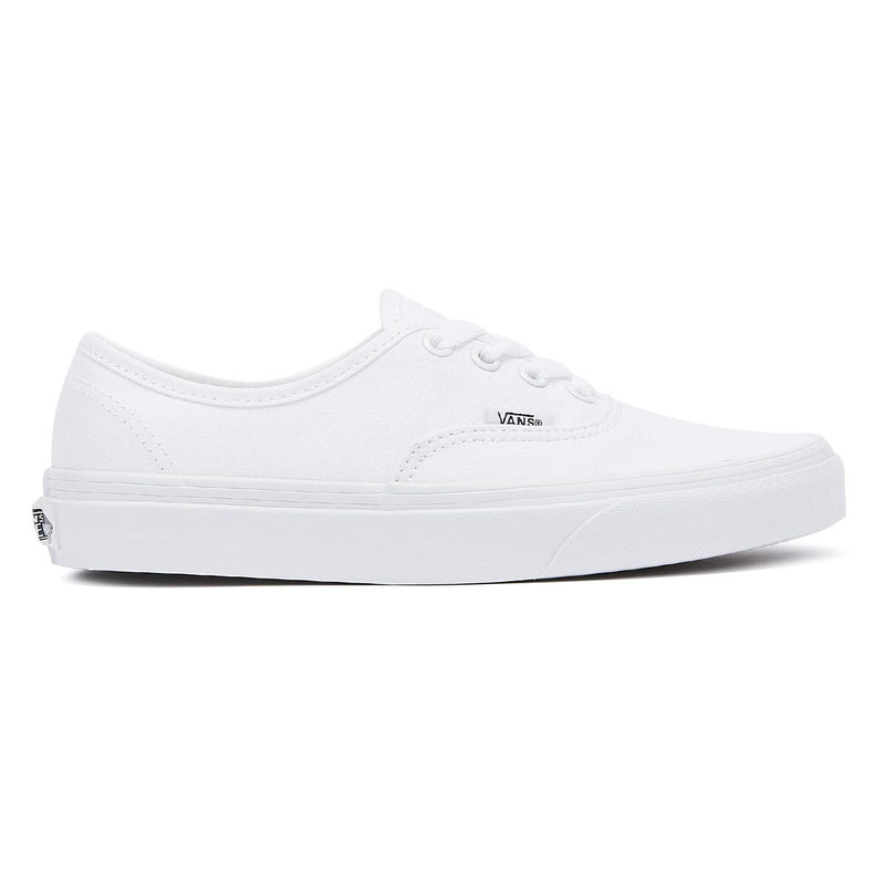 Vans Authentic Mens White Canvas Trainers