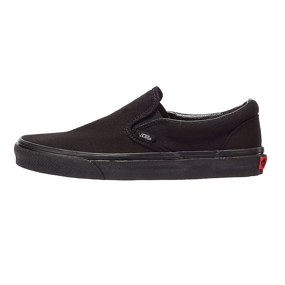 Vans Classic Slip on Mens Black Canvas Trainers